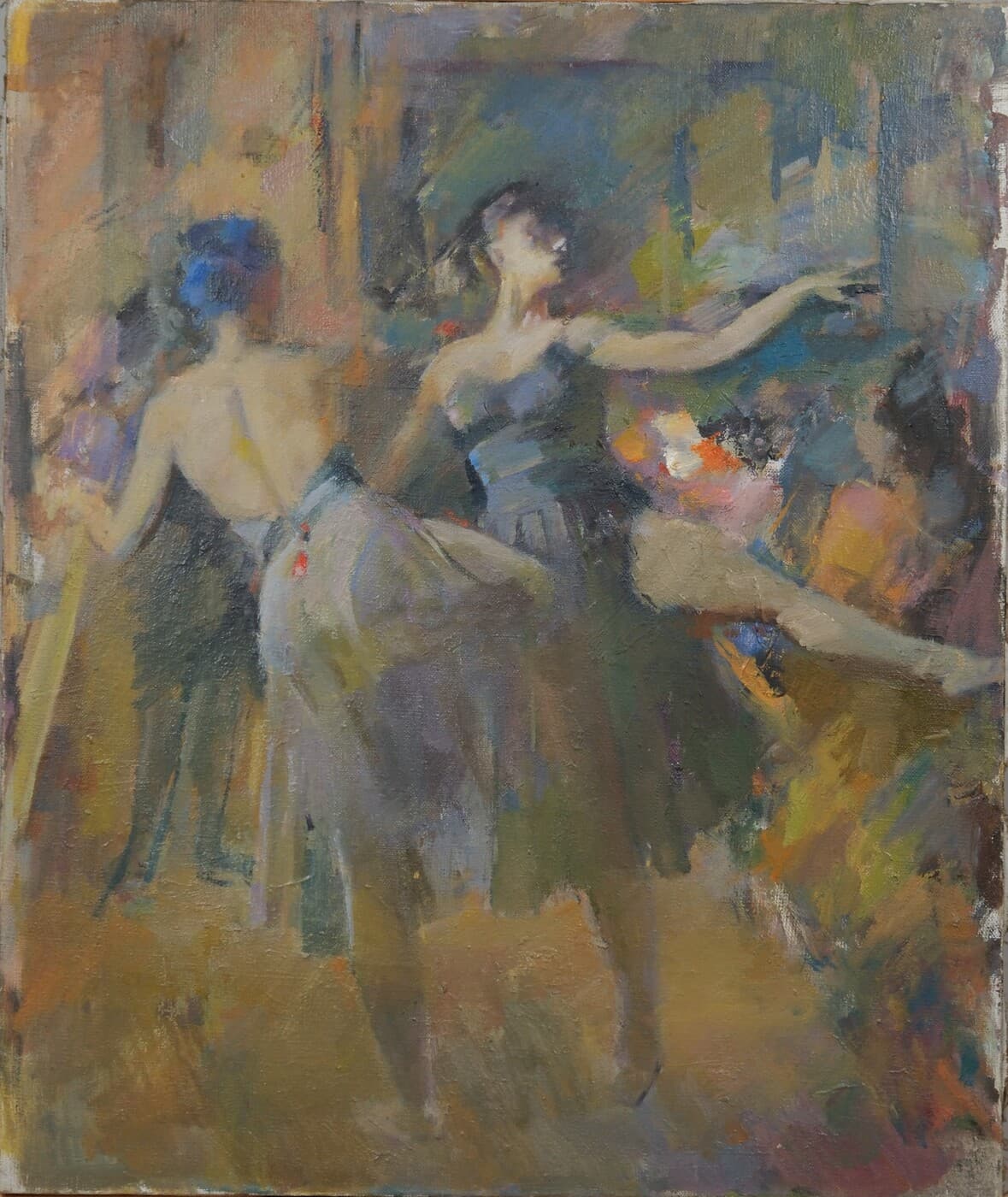 Artwork by Getman Topuria, 1977, Oil on Cardboard