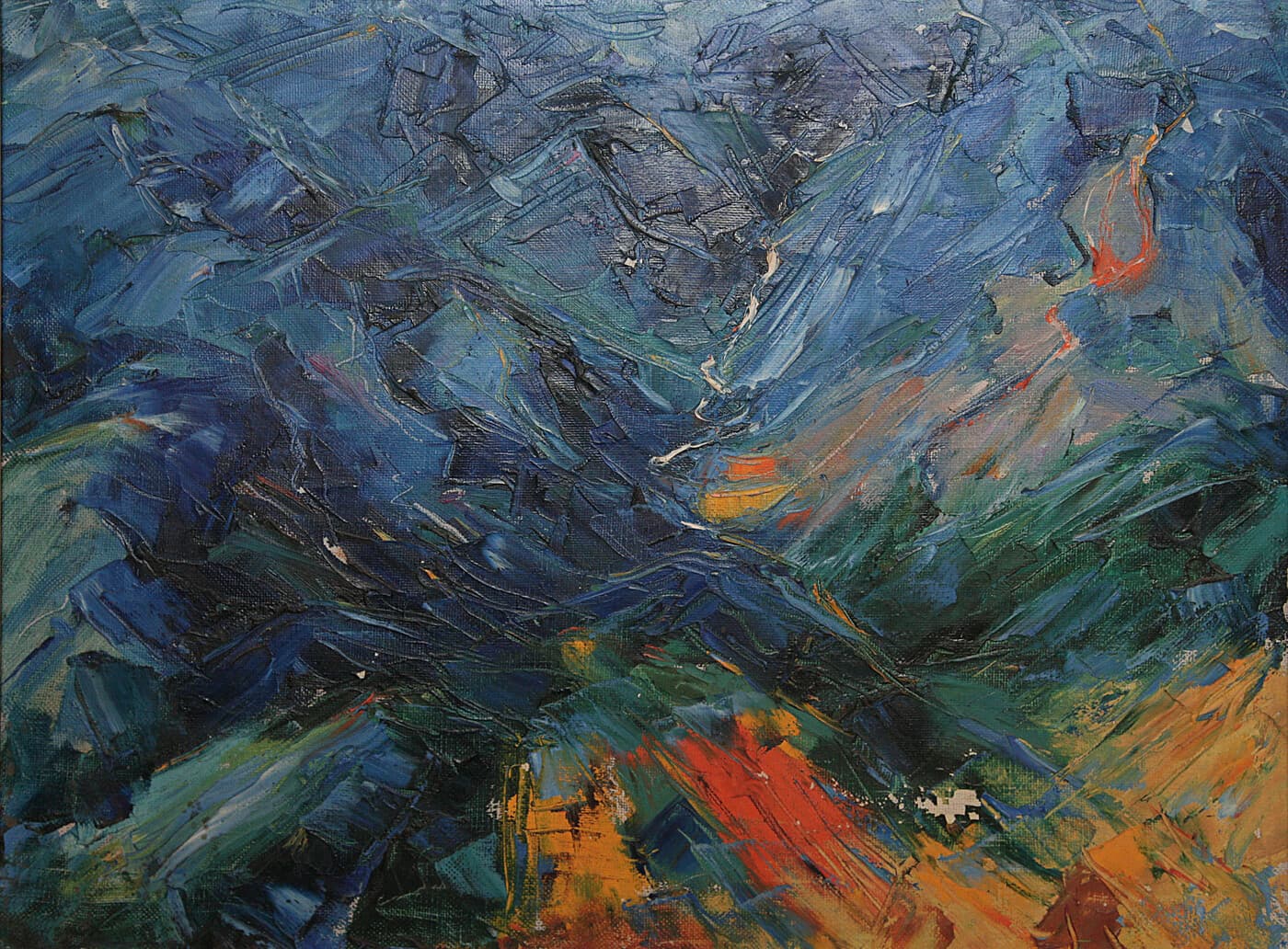 Artwork by Getman Topuria, 1979, Oil on Canvas