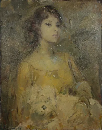 Artwork by Getman Topuria, 2001, Oil on Canvas