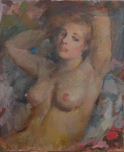 Artwork by Getman Topuria, 1999, Acrylic