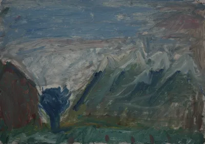 Artwork by Getman Topuria, 1982, Pastel on Paper
