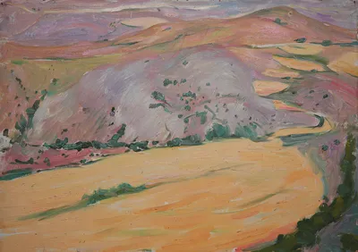 Artwork by Getman Topuria, 1980, Oil on Canvas