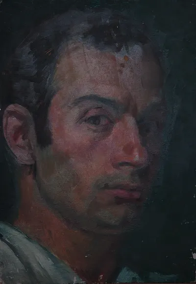 Artwork by Getman Topuria, 1971, Oil on Canvas