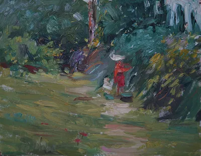 Artwork by Getman Topuria, 1996, Acrylic