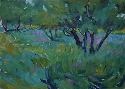 Artwork by Getman Topuria, 1984, Watercolor