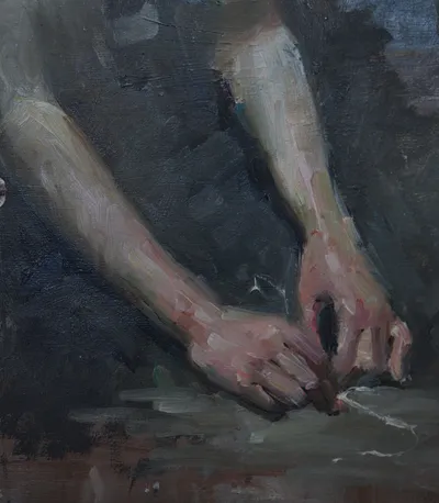 Artwork by Getman Topuria, 2003, Pastel on Paper