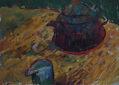 Artwork by Getman Topuria, 2009, Pastel on Paper