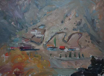 Artwork by Getman Topuria, 1975, Acrylic