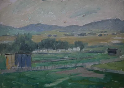 Artwork by Getman Topuria, 2001, Oil on Canvas