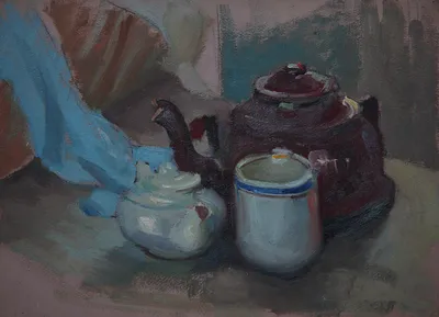 Artwork by Getman Topuria, 1993, Watercolor