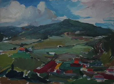 Artwork by Getman Topuria, 1984, Acrylic