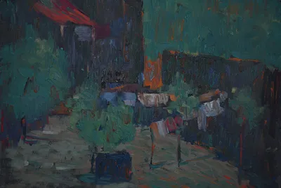 Artwork by Getman Topuria, 1975, Pastel on Paper