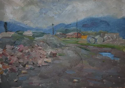 Artwork by Getman Topuria, 1984, Acrylic