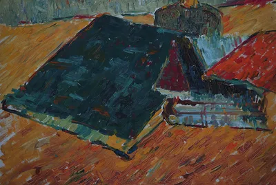 Artwork by Getman Topuria, 2000, Oil on Canvas