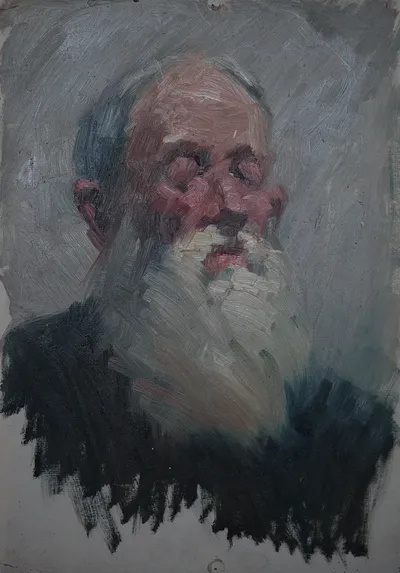 Artwork by Getman Topuria, 1979, Pastel on Paper