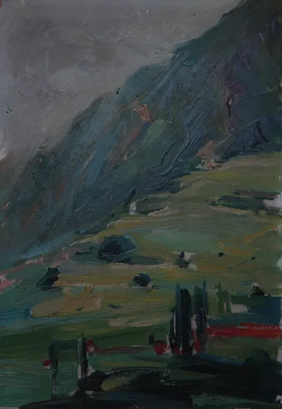 Artwork by Getman Topuria, 2004, Watercolor