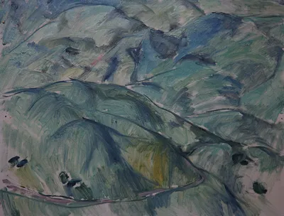 Artwork by Getman Topuria, 2003, Oil on Cardboard