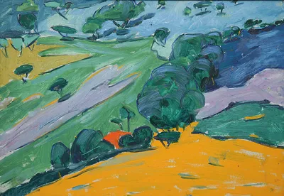 Artwork by Getman Topuria, 1997, Oil on Canvas