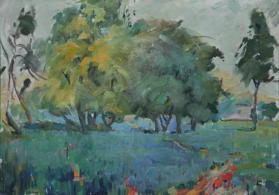 Artwork by Getman Topuria, 1982, Oil on Canvas