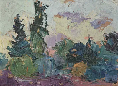 Artwork by Getman Topuria, 1999, Acrylic