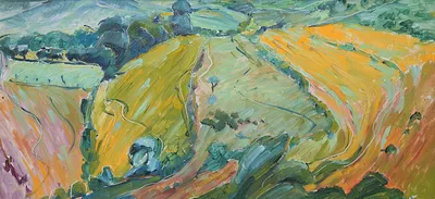 Artwork by Getman Topuria, 1984, Oil on Canvas