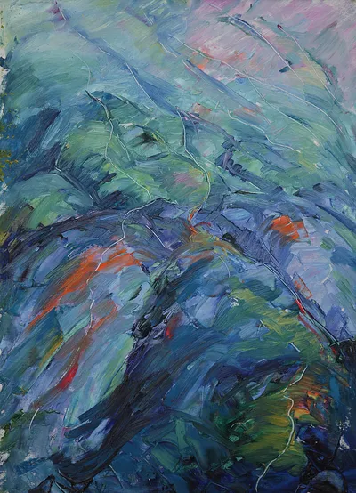 Artwork by Getman Topuria, 1980, Mixed Technique