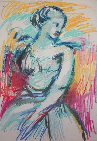 Artwork by Getman Topuria, 1977, Acrylic