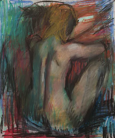 Artwork by Getman Topuria, 1971, Watercolor