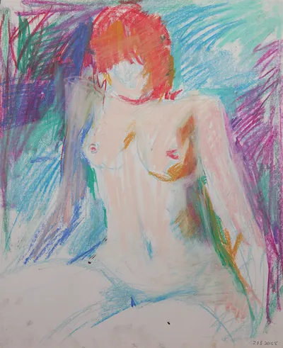 Artwork by Getman Topuria, 1986, Oil on Canvas