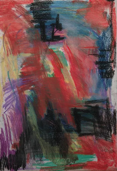 Artwork by Getman Topuria, 1973, Watercolor