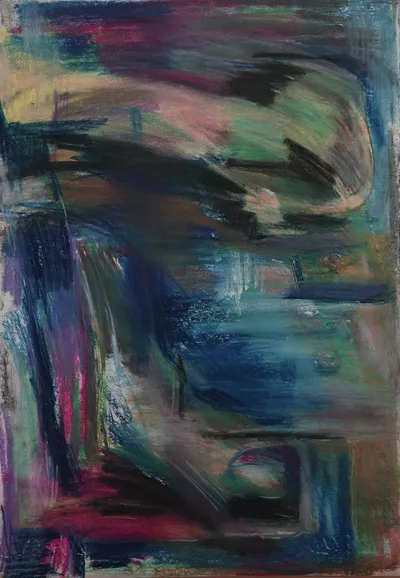 Artwork by Getman Topuria, 1993, Acrylic