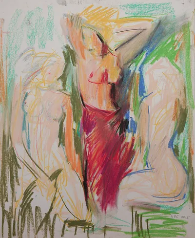 Artwork by Getman Topuria, 1991, Oil on Canvas