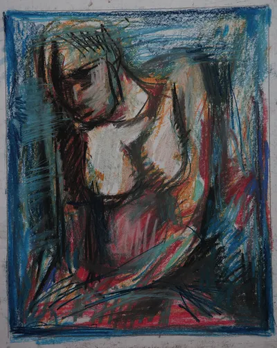 Artwork by Getman Topuria, 2002, Acrylic