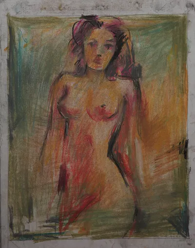 Artwork by Getman Topuria, 2009, Pastel on Paper