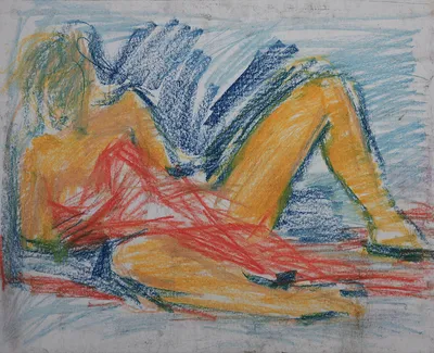 Artwork by Getman Topuria, 1984, Watercolor
