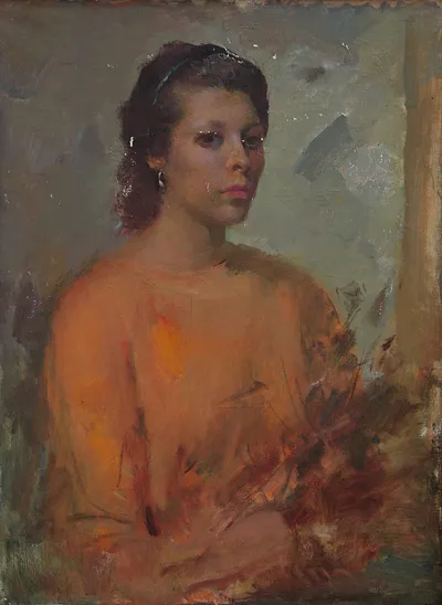 Artwork by Getman Topuria, 1997, Pastel on Paper